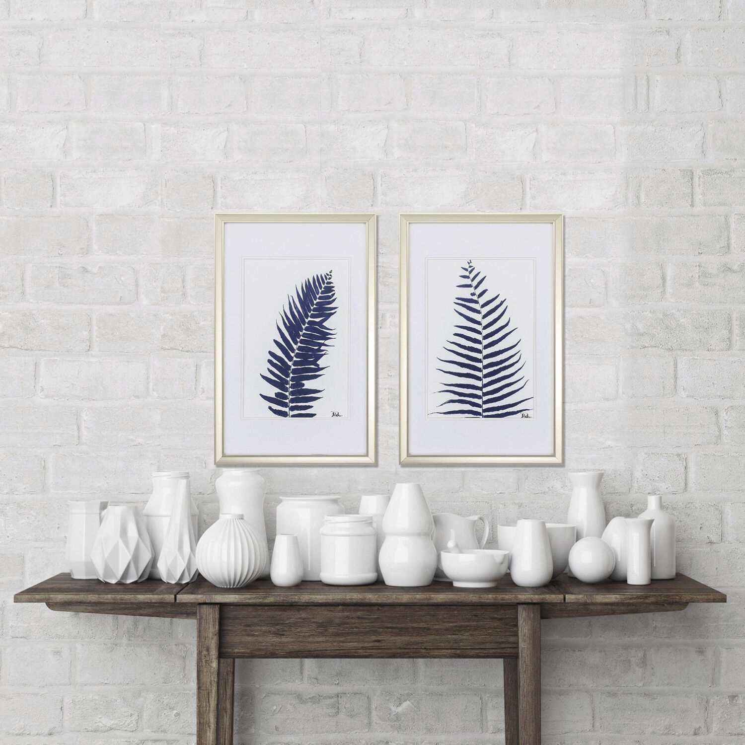 Waterside Blue Framed Art, Propac