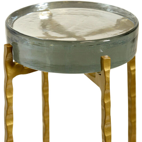 Jolly Rancher 23 X 9 inch Clear Opaque-Gold Accent Table