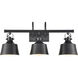 Auralume Provin LED 28.38 inch Matte Black Bath Vanity Light Wall Light