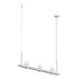 Intervals LED 48.25 inch Satin White Pendant Ceiling Light