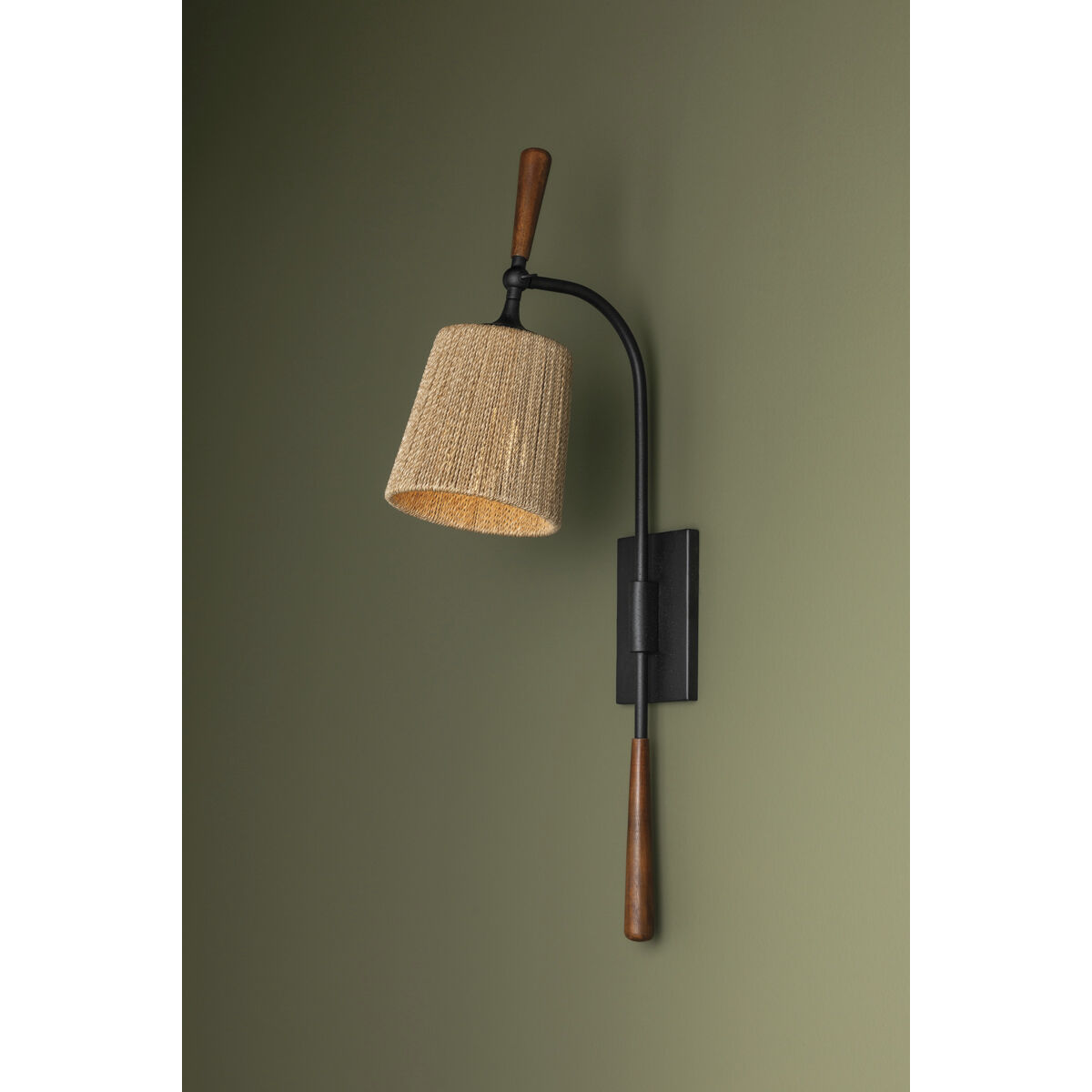 Harlyn 1 Light 6.5 inch Textured Black Wall Sconce Wall Light