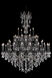Rosalia 45 Light 54 inch Dark Bronze Foyer Ceiling Light in Royal Cut