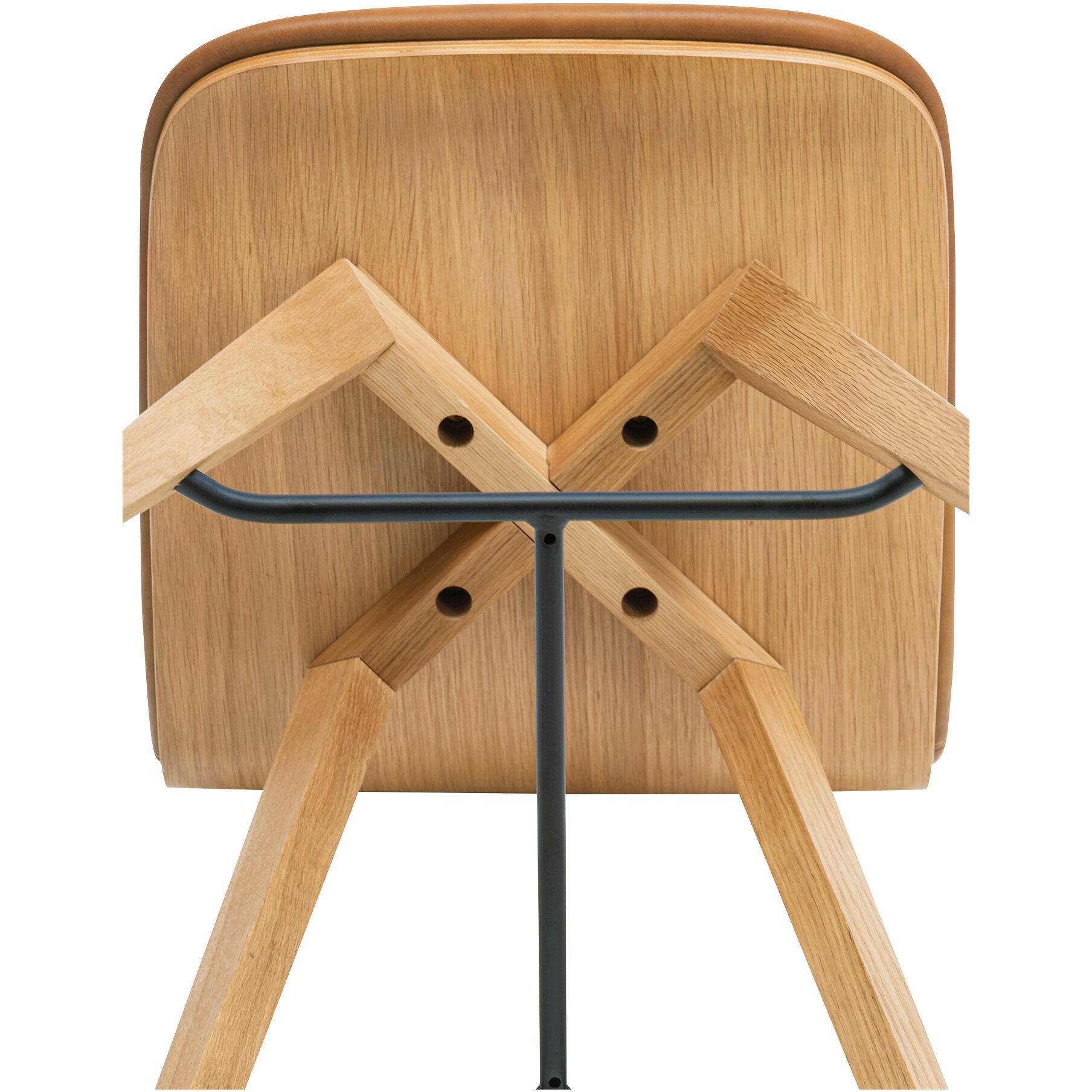 Napoli 34 inch Brown Counter Stool