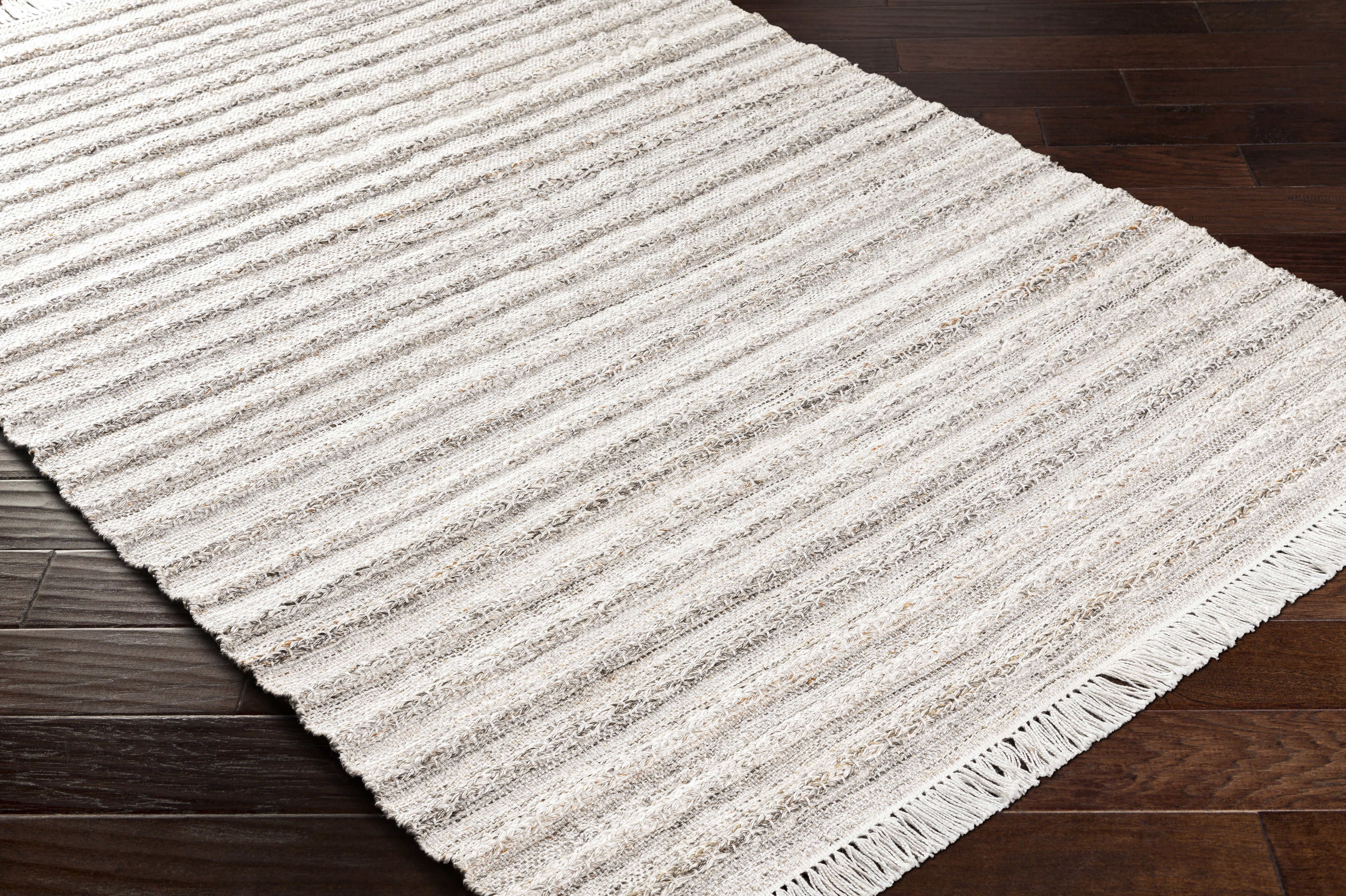 Azalea 96 X 30 inch Taupe Rug, Runner