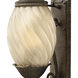 Plantation Outdoor Wall Mount Lantern in Pearl Bronze, Medium