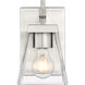 Lauren 1 Light 5 inch Brushed Nickel Wall Sconce Wall Light