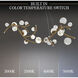 Forever Audacity LED 57 inch French Gold Linear Pendant Ceiling Light