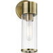 Banca 1 Light 4 inch Antique Brass ADA Single Sconce Wall Light, Single