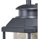 Freeport LED 13.5 inch Textured Black Outdoor Wall