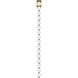 Sean Lavin Perle LED 3 inch Natural Brass ADA Wall Sconce Wall Light in 2700K