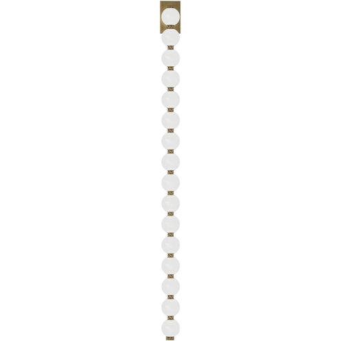 Sean Lavin Perle LED 3 inch Natural Brass ADA Wall Sconce Wall Light in 2700K