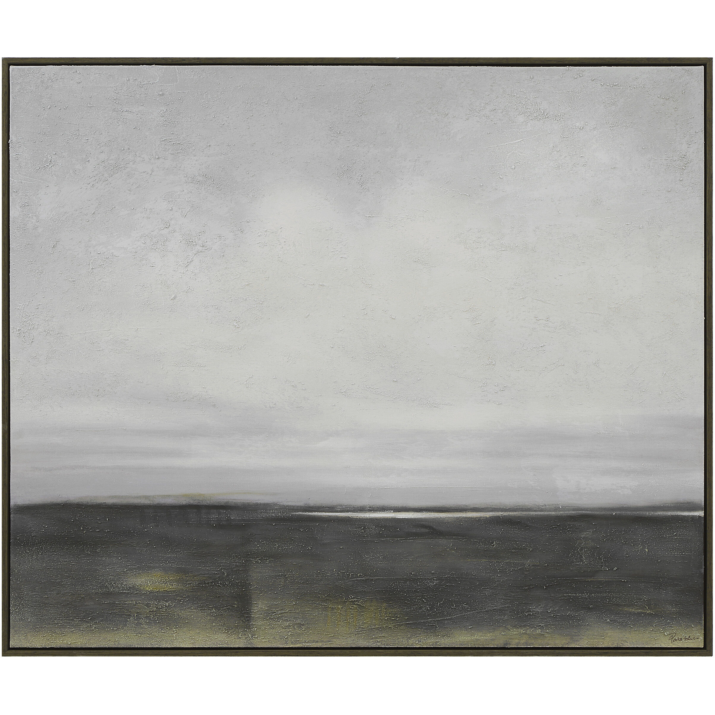 Cielo Multicolor and Black Oak Canvas Art