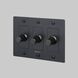 3G 100-120 Black Dimmer Switch, LED