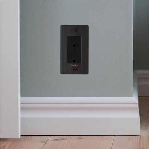 1G Duplex 125 White Outlet