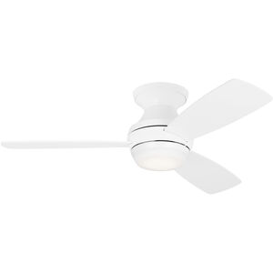 Ikon 44 inch Matte White Ceiling Fan