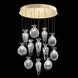 Essence 12 Light 21 inch Gold Pendant Ceiling Light