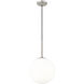 Kairo 1 Light 12 inch Brushed Nickel Indoor Pendant Ceiling Light