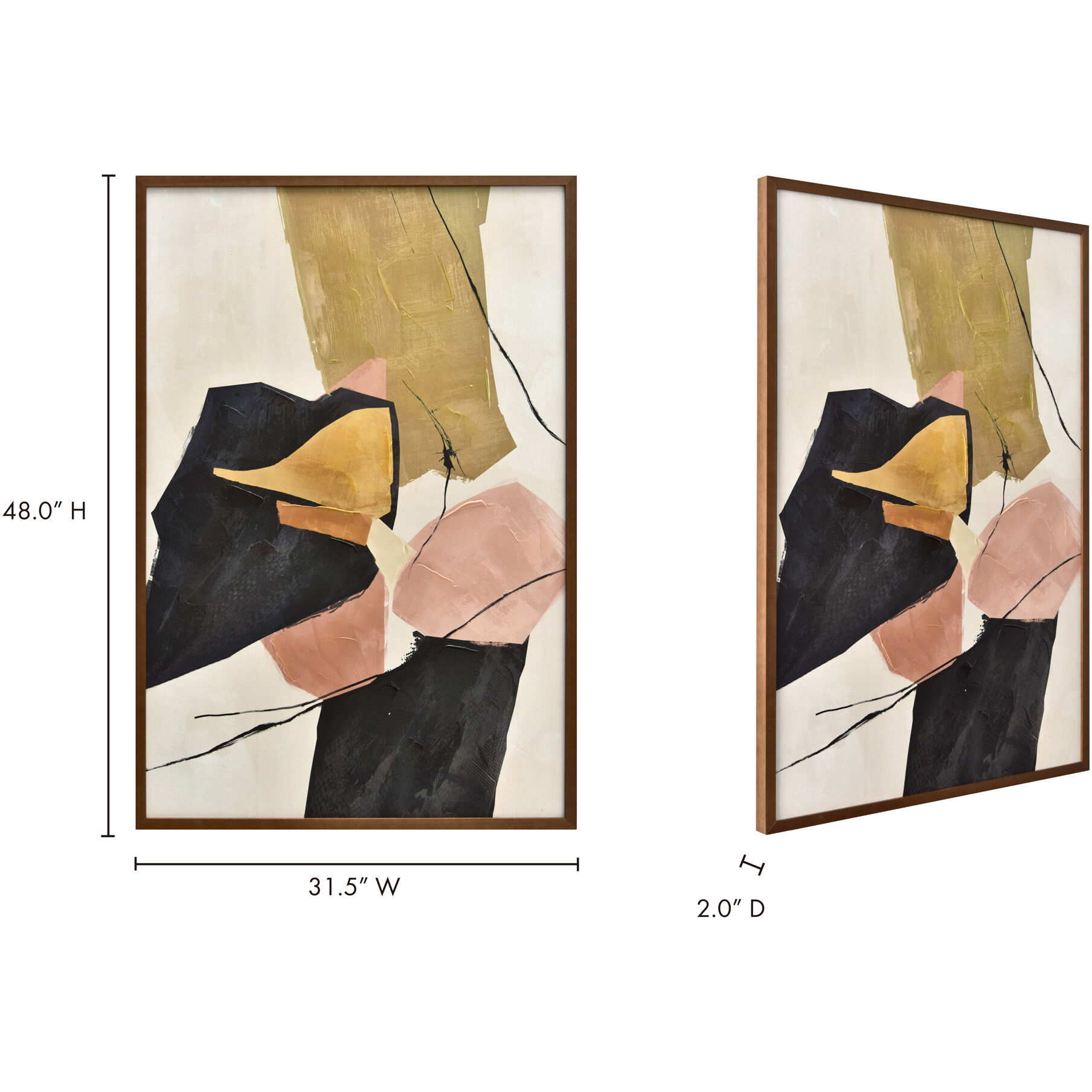 Anni 48 X 31.5 inch Painting