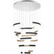 Verdura LED 40.75 inch Black Chandelier Ceiling Light