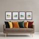 Landscapes Collection Blue Framed Art