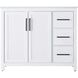 Alina 42 X 34 inch White Bathroom Vanity Cabinet