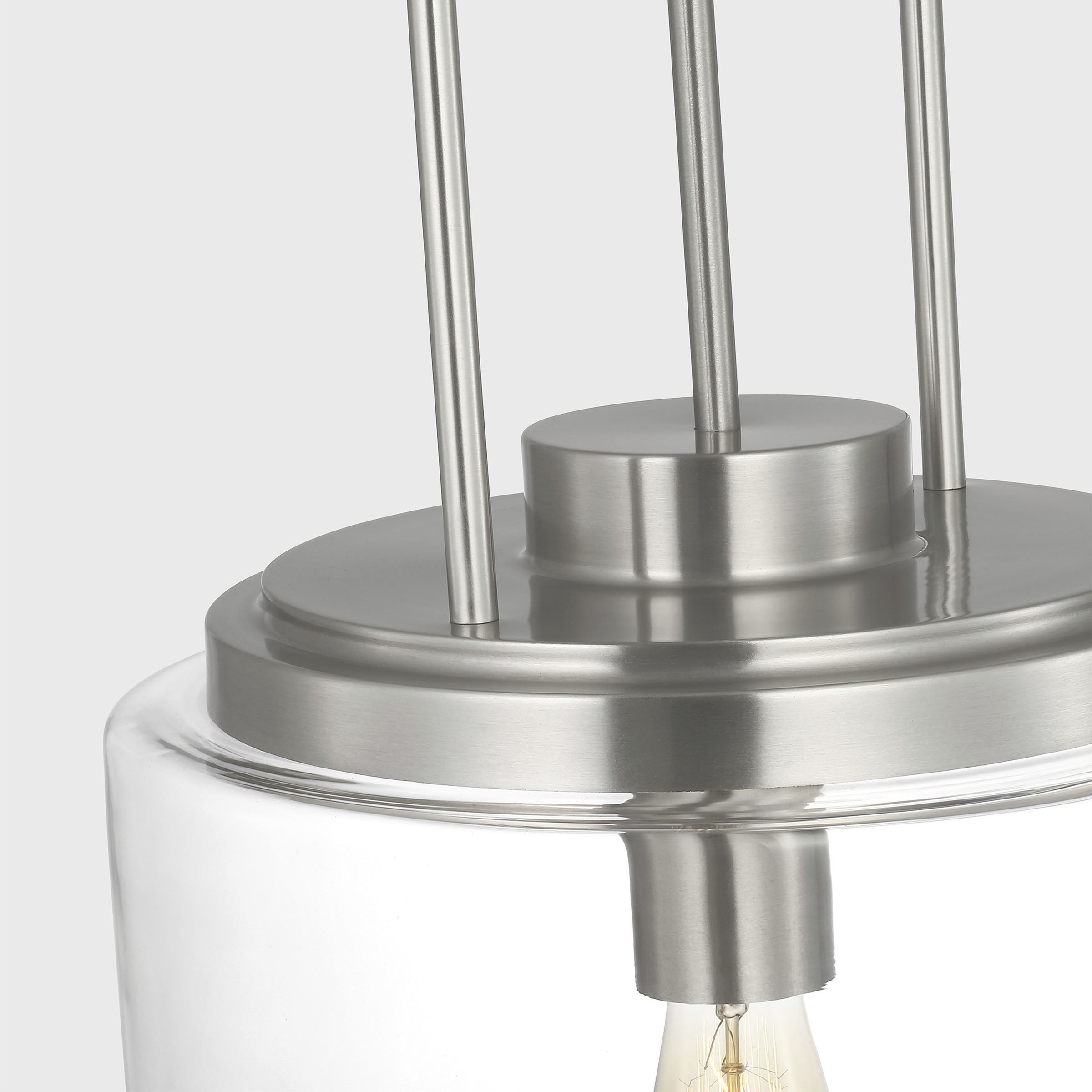 Anders 1 Light 14 inch Brushed Nickel Pendant Ceiling Light