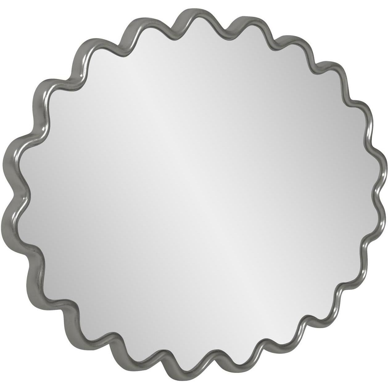 Cloud 36 X 24 inch Charcoal Mirror