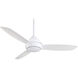 Concept L Wet 58 inch White Outdoor Ceiling Fan