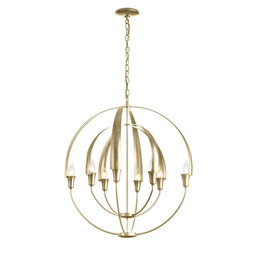 Double Cirque 8 Light 25.40 inch Chandelier