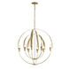 Double Cirque 8 Light 25.40 inch Chandelier