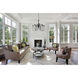 Flynx 9 Light 31 inch Black Pendant Ceiling Light