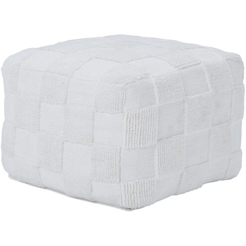 Payne 14 inch Ivory Pouf