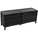 Hampton Hand Rubbed Black Dresser, 6 Drawer
