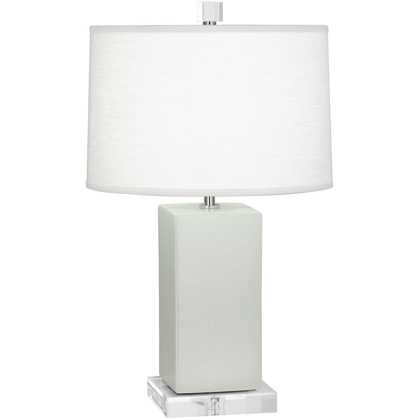 Small Harvey 19.13 inch 60 watt Matte Celadon Accent Lamp Portable Light