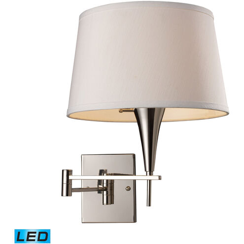 Grand Canal LED 12 inch Polished Chrome Sconce Wall Light