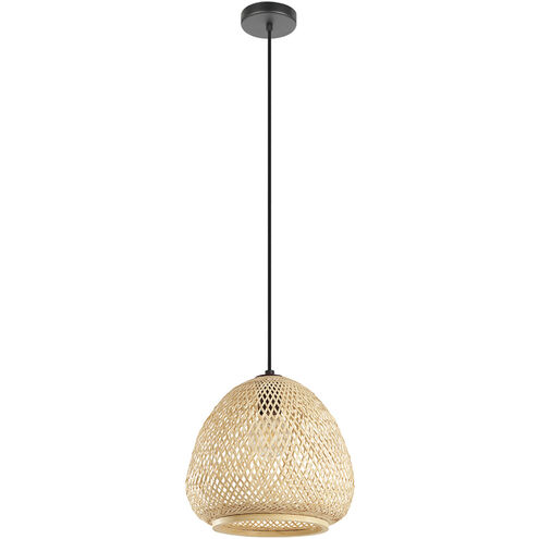 Dembleby 1 Light 12.6 inch Black Pendant Ceiling Light