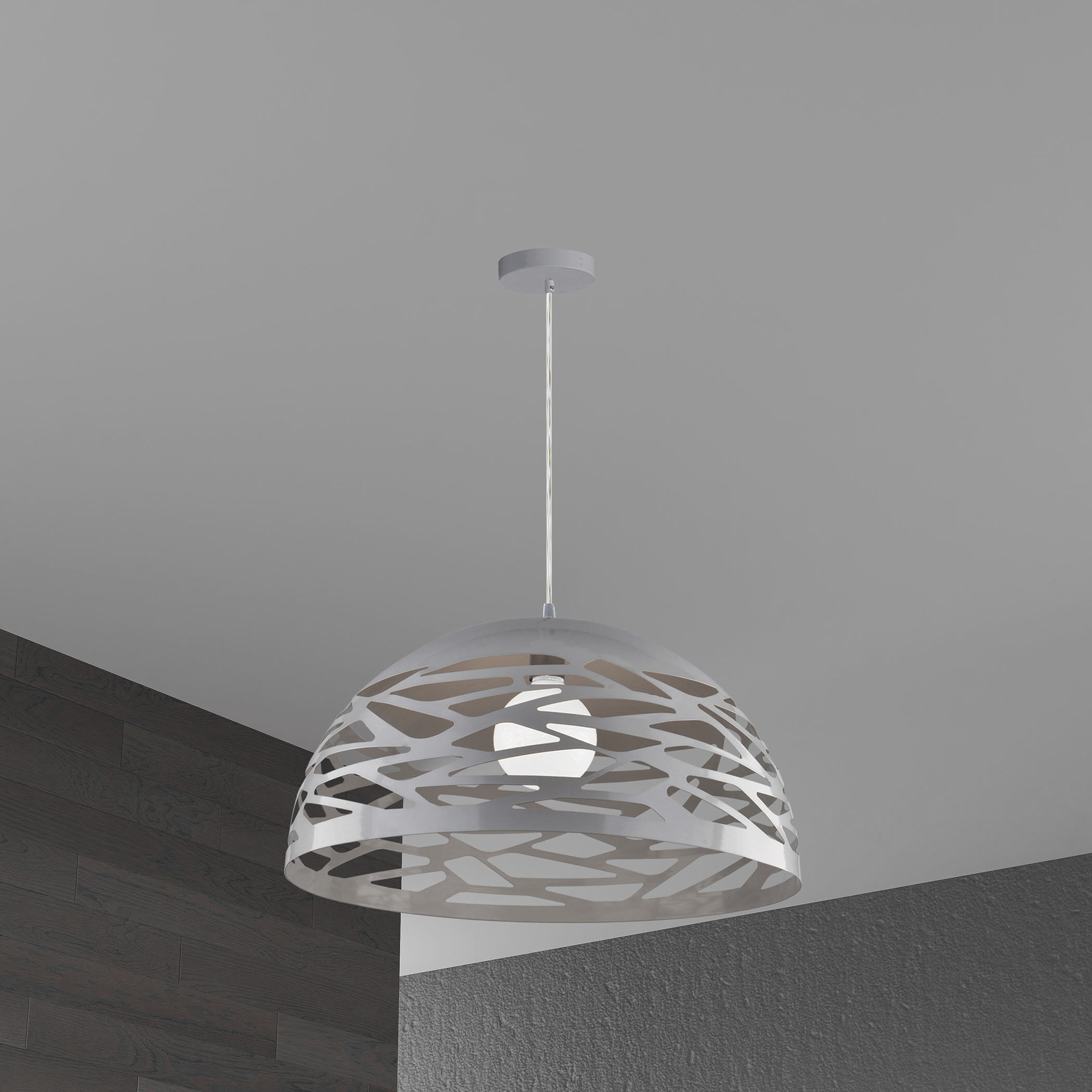 Coral LED 16 inch Millstone Pendant Ceiling Light