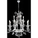 Pearl 8 Light 32 inch Silver Chandelier Ceiling Light