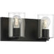 Oslo LED 13.5 inch Matte Black Bath/Vanity Wall Light