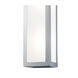 Kaset Sconce Wall Light in Chrome