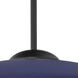 Peri 1 Light Black Cord Pendant Ceiling Light
