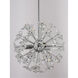 Canada 3 Light 8 inch Chrome Single Pendant Lighting Ceiling Light