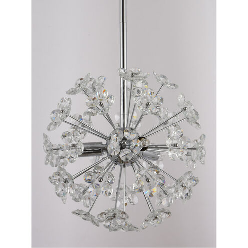 Canada 3 Light 8 inch Chrome Single Pendant Lighting Ceiling Light
