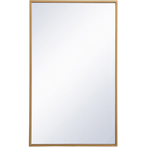 Wyn 28 X 17 inch Brass Medicine Cabinet
