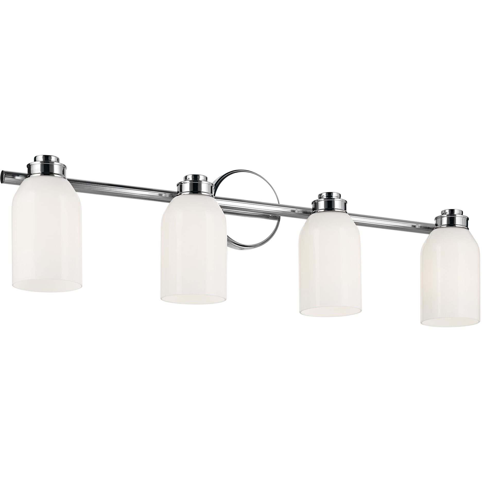 Shae 4 Light 32 inch Chrome Vanity Light Wall Light