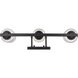 Mod Pod 3 Light 22 inch Black Vanity Light Wall Light