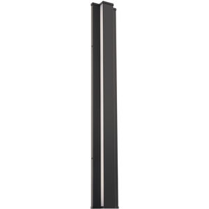 Revels LED 36 inch Black Outdoor Wall Light in 3500K, dweLED
