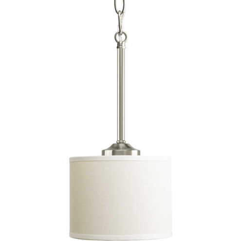 Mark 1 Light 7 inch Brushed Nickel Mini-Pendant Ceiling Light