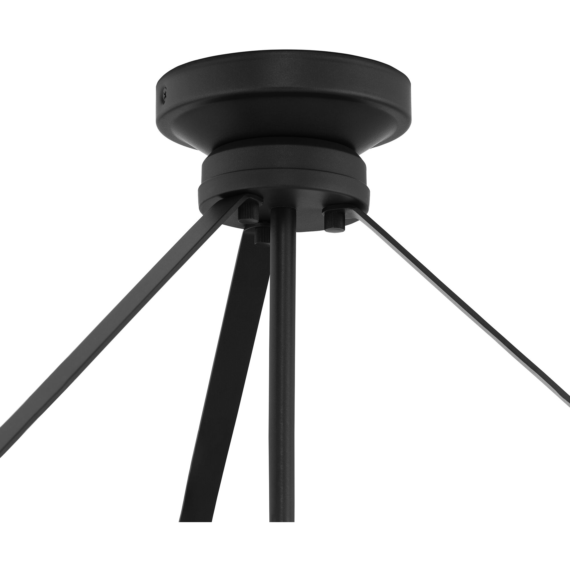 Lieon 3 Light 21 inch Black Convertible Pendant Ceiling Light