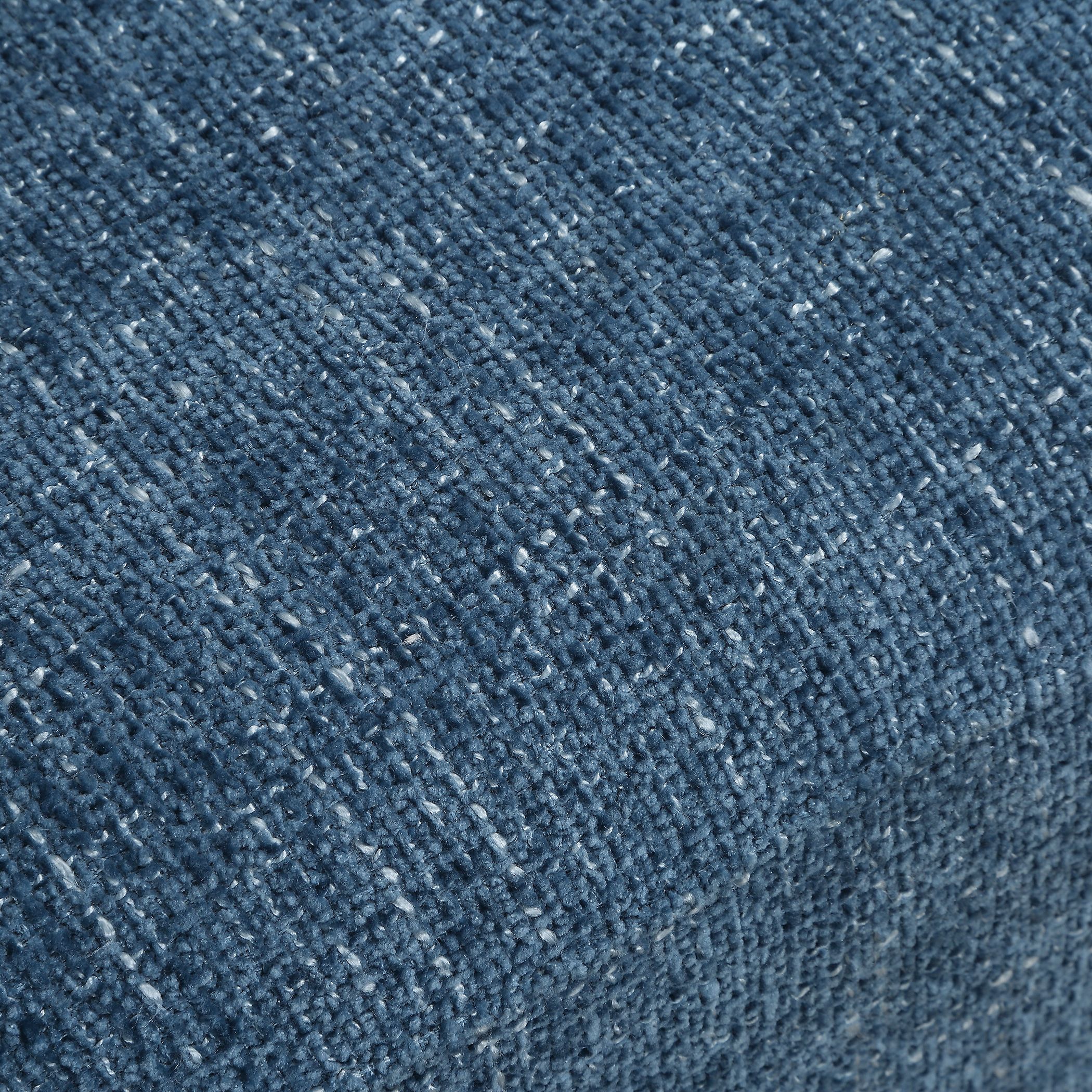 Junie Black and Blueberry Swivel Barrel Chair